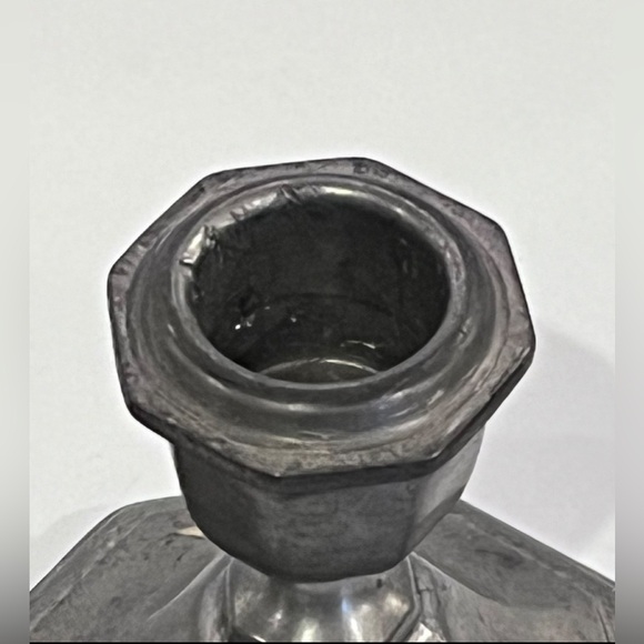 REVERE PEWTER 392  By Benedict  Lot of 2 Candlesticks VINTAGE 🕯️ - Picture 12 of 14